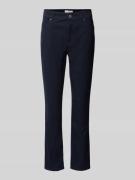 Christian Berg Woman Slim Fit Hose mit verkürztem Schnitt in Dunkelbla...