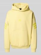 ADIDAS SPORTSWEAR Oversized Hoodie mit Label-Print in Hellgelb, Größe ...