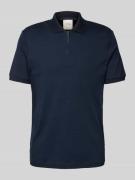 CK Calvin Klein Slim Fit Poloshirt mit Logo-Stitching Modell 'LIQUID T...