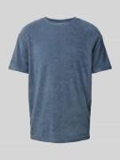 Only & Sons T-Shirt mit geripptem Rundhalsausschnitt Modell 'HELLAS' i...