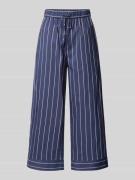 JOOP! Wide Leg Stoffhose mit Tunnelzug Modell 'Pya' in Marine, Größe 3...