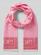 JOOP! Schal aus Bio-Baumwoll-Mix Modell 'Antonia' in Pink, Größe 1