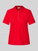 s.Oliver RED LABEL Regular Fit Poloshirt aus Baumwoll-Mix in Rot, Größ...