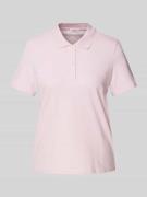 s.Oliver RED LABEL Regular Fit Poloshirt aus Baumwoll-Mix in Rosa, Grö...