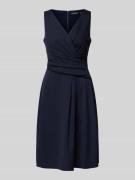 Lauren Ralph Lauren Knielanges Kleid in Wickel-Optik Modell 'AFARA' in...