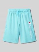 CHAMPION Sweatshorts mit Logo-Stitching in Helltuerkis, Größe 152