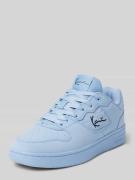 KARL KANI Sneaker mit Label-Stitching in Hellblau, Größe 42