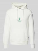 Pepe Jeans Hoodie mit Kapuze Modell 'DOMINIC' in Weiss, Größe S