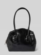 LIEBESKIND BERLIN Handtasche mit Label-Detail Modell 'KAYLA' in Black,...