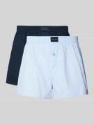Tom Tailor Regular Fit Boxershorts aus reiner Baumwolle in Bleu, Größe...