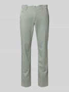 Brax Regular Fit Chino mit Strukturmuster Modell 'FABIO' in Schilf, Gr...