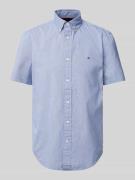 Tommy Hilfiger Regular Fit Freizeithemd aus reiner Baumwolle in Blau, ...
