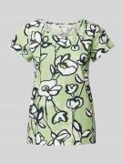 Tom Tailor Regular Fit T-Shirt aus reiner Baumwolle in Hellgruen, Größ...