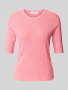 Christian Berg Woman Strickpullover mit geripptem Rundhalsausschnitt i...