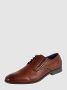bugatti Schnürschuhe aus Leder Modell 'Savio Evo' in Cognac, Größe 41