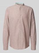 Tom Tailor Regular Fit Freizeithemd aus Leinen-Baumwoll-Mix in Sand, G...