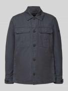 s.Oliver RED LABEL Regular Fit Jacke im Utility-Look in Anthrazit, Grö...