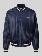 Les Deux Bomberjacke mit Label-Stitching Modell 'Tech Varsity' in Mari...