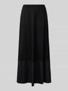 MM Maxirock mit elastischem Bund Modell 'ROAL' in Black, Größe XS