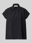 Weekend Max Mara Regular Fit Bluse mit Kappärmeln Modell 'VALLO' in Bl...