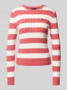 Polo Ralph Lauren Strickpullover mit Rundhalsausschnitt in Rot, Größe ...