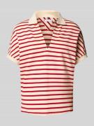 Tommy Hilfiger Relaxed Fit T-Shirt aus Lyocell-Mix in Rot, Größe S