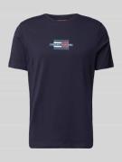Tommy Hilfiger Regular Fit T-Shirt aus reiner Baumwolle in Marine, Grö...