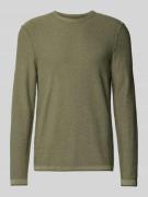 Marc O'Polo Regular Fit Strickpullover aus Baumwoll-Viskose-Leinen-Mix...