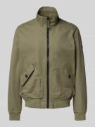 s.Oliver RED LABEL Regular Fit Blouson mit Kontrast-Details in Oliv, G...