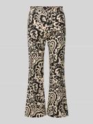 Weekend Max Mara Flared Stoffhose mit Bügelfalten Modell 'CADMIO' in B...