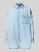 Polo Ralph Lauren Relaxed Fit Jeansbluse mit Brusttasche in Jeansblau,...