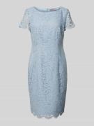 Christian Berg Cocktail Knielanges Cocktailkleid mit Viskose-Anteil in...