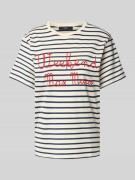 Weekend Max Mara T-Shirt mit Label-Stitching Modell 'OLGA' in Marine, ...