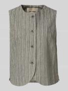 MOS MOSH Regular Fit Weste durch Baumwoll-Mix mit Leinen-Anteil Modell...