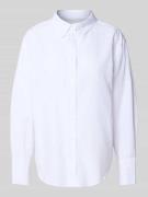 Gina Tricot Regular Fit Leinenhemdbluse mit durchgehender Knopfleiste ...