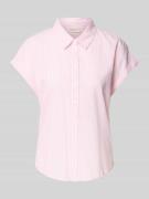 Tom Tailor Denim Loose Fit Bluse aus reiner Baumwolle in Rosa, Größe X...