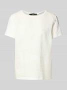 Weekend Max Mara T-Shirt mit Spitzenbesatz Modell 'BONDENO' in Weiss, ...