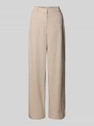 MSCH Copenhagen Straight Leg Leinenhose mit Eingrifftaschen Modell 'Pe...