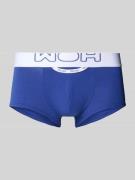 HOM Trunks mit elastischem Label-Bund in Royal, Größe L