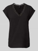 Vero Moda Regular Fit Blusentop mit V-Ausschnitt Modell 'BELLA' in Bla...