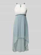 Jake*s Cocktail Cocktailkleid mit Ziersteinbesatz in Schilf, Größe 38