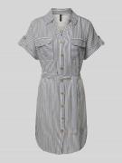 Vero Moda Tailliertes Minikleid aus reiner Viskose Modell 'BUMPY' in D...