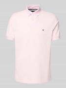 Tommy Hilfiger Regular Fit Poloshirt aus Baumwoll-Mix in Rosa, Größe X...