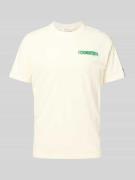 MC2 Saint Barth T-Shirt mit Statement-Print in Weiss, Größe XXL