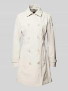 Colmar Originals Trenchcoat mit Ärmelriegel in Sand, Größe 38