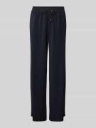 Marc Cain Sweatpants mit elastischem Bund in Marine, Größe 34