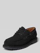 Vagabond Lederhalbschuhe mit Ziernaht Modell 'Jay' in Black, Größe 42