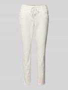 Tom Tailor Tapered Fit Stoffhose aus Baumwoll-Mix in Offwhite, Größe 4...