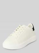 Marc O'Polo Low Top Sneaker aus edlem Rindsleder in Weiss, Größe 37