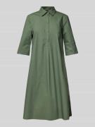 Christian Berg Woman Selection Knielanges Hemdblusenkleid mit 1/2-Arm ...